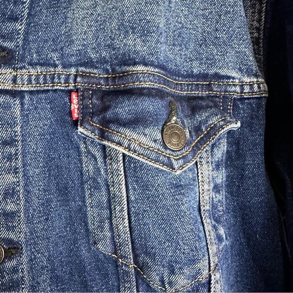 Levis Vintage Denim Jacket Size XXL - Picture 3 of 8